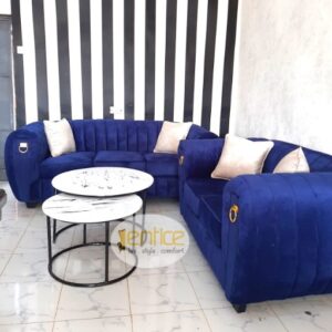 curved arm sofa
