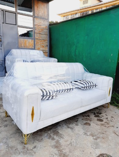 lux white sofa with gold detail lux white sofa with gold detail